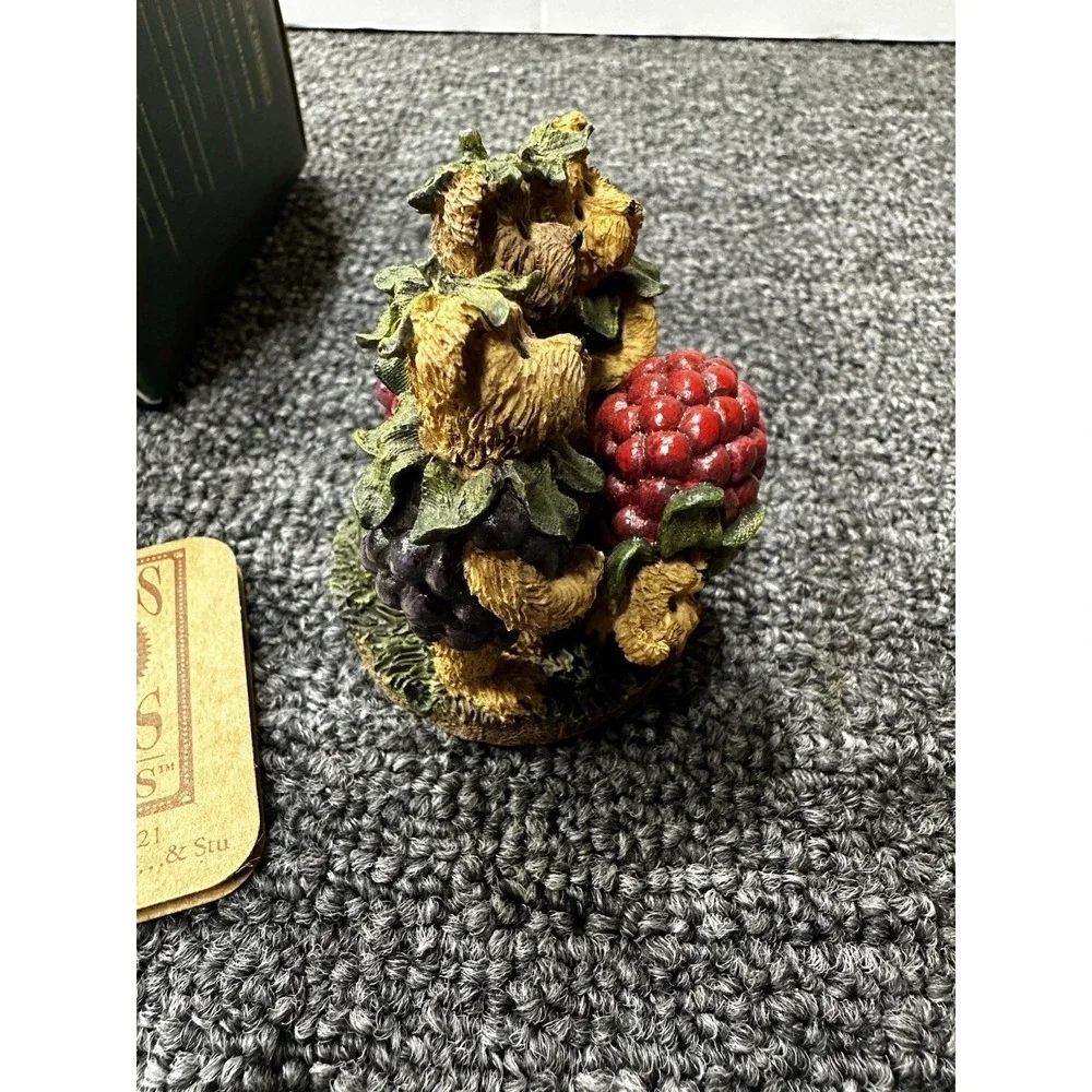 Boyds Bears & Friends: Ada Mae... Cherries Jubilee - 22723 POG Bowl of Cherries
